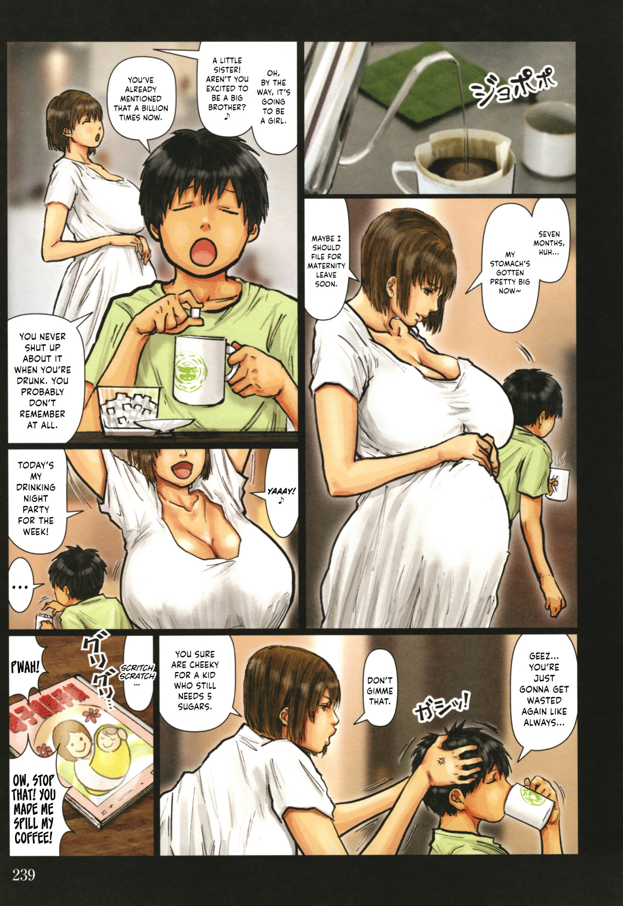 Hentai Manga Comic-Using Mom's Holes-Read-232
